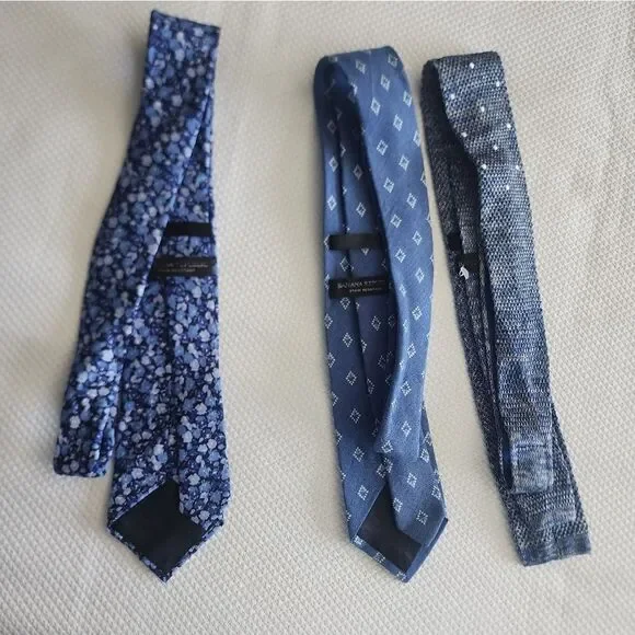Banana Republic ties bundle of 3 new without tags - Picture 4 of 6
